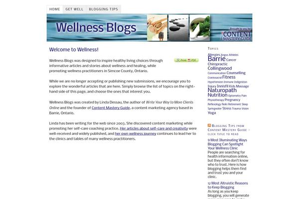 Site using Category-specific-rss-feed-menu plugin