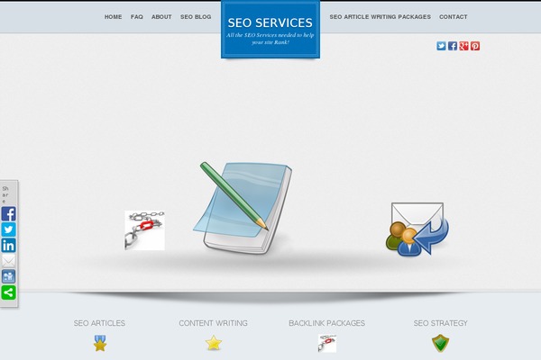 Folo theme site design template sample