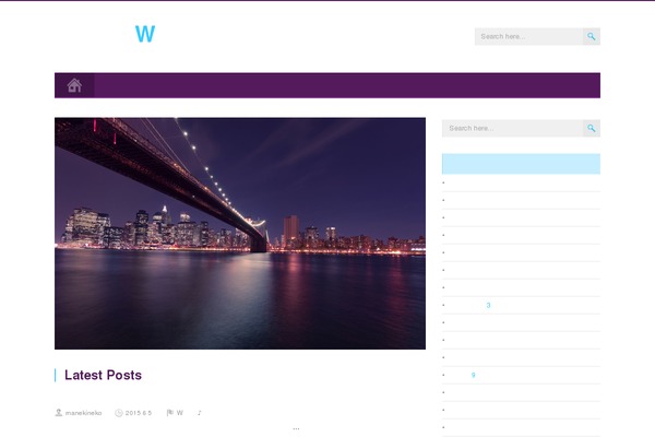 Ubershop theme site design template sample