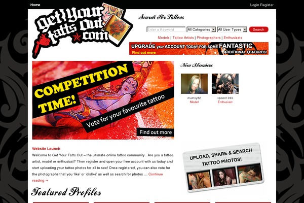 Starkers theme site design template sample