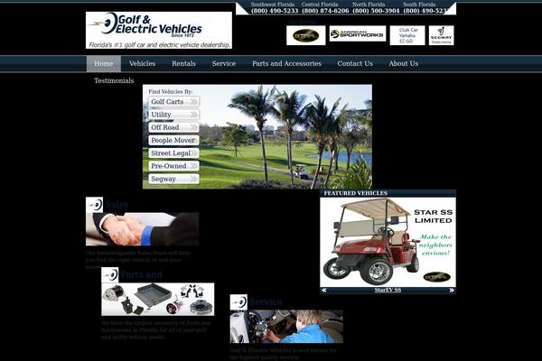 gevehicles.com site used Gev