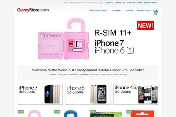 Shoptimizer theme site design template sample