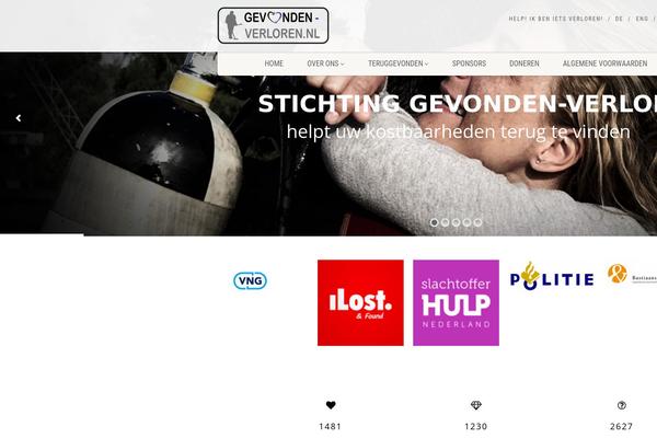 Site using Social Icons Widget plugin