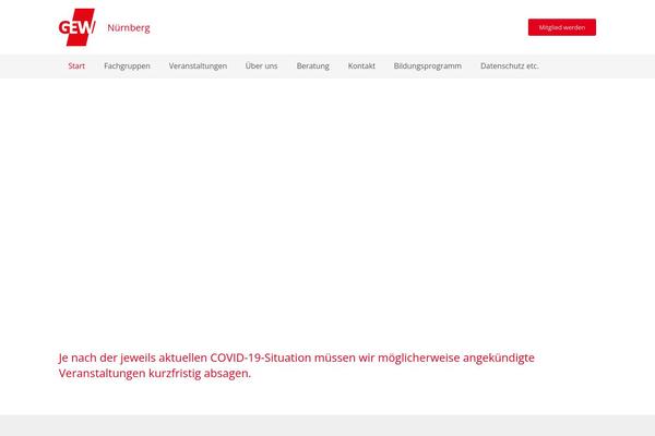 Impreza Child theme site design template sample