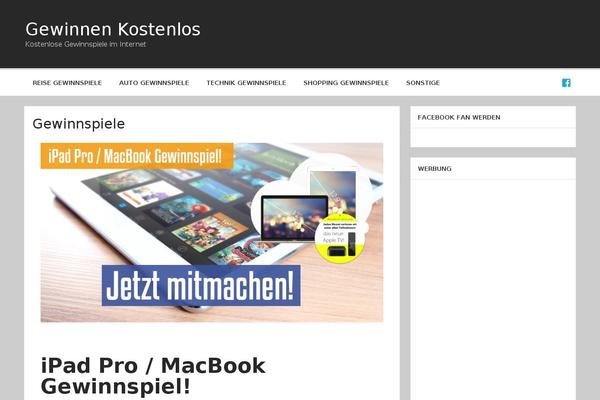 Momentous Lite theme site design template sample