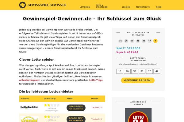 Site using Easy-slide-in plugin