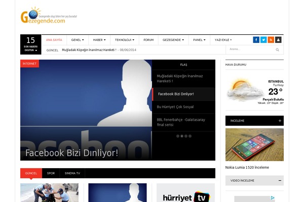 NewsMag theme site design template sample