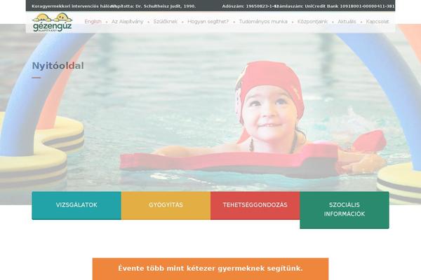 Babykids theme site design template sample