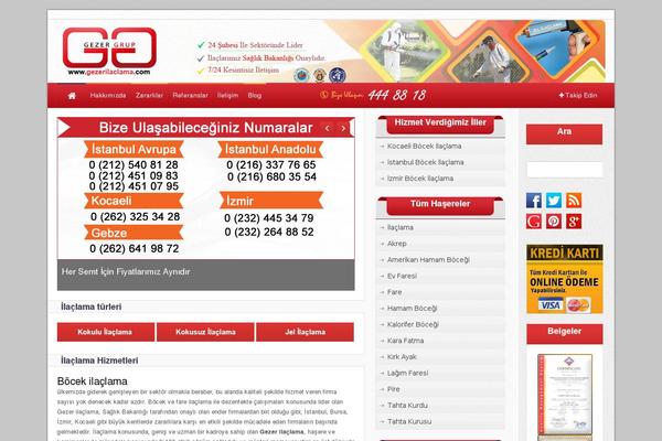 Theme Rush theme site design template sample