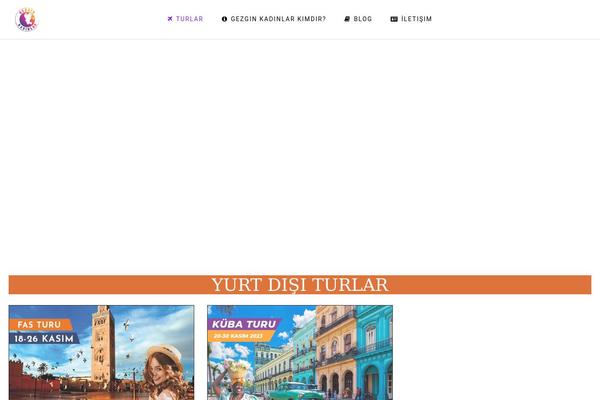 BonVoyage theme site design template sample