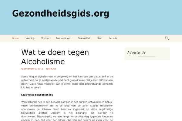 gezondheidsgids.org site used Inspired
