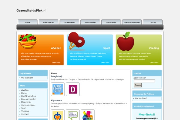 Site using Article Directory plugin
