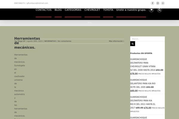 Avada theme site design template sample