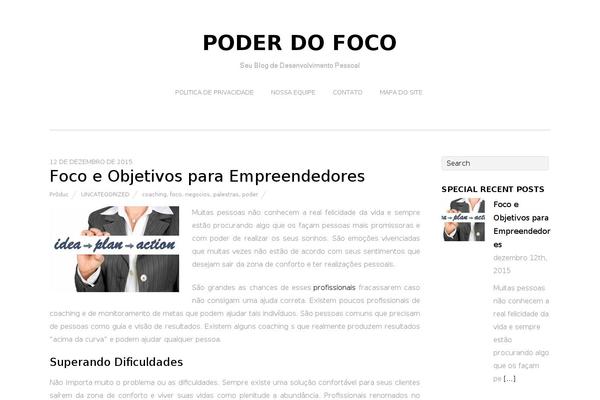 Themify Base theme site design template sample