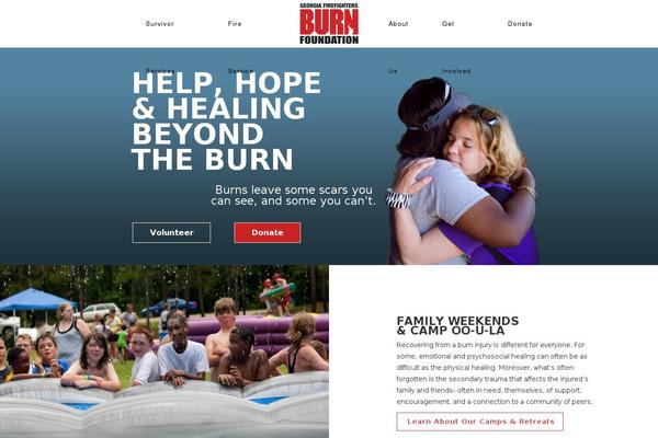 Stockholm Child theme site design template sample