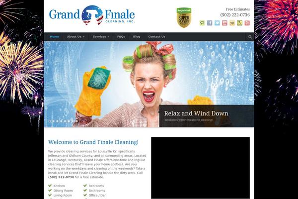 Modernize theme site design template sample