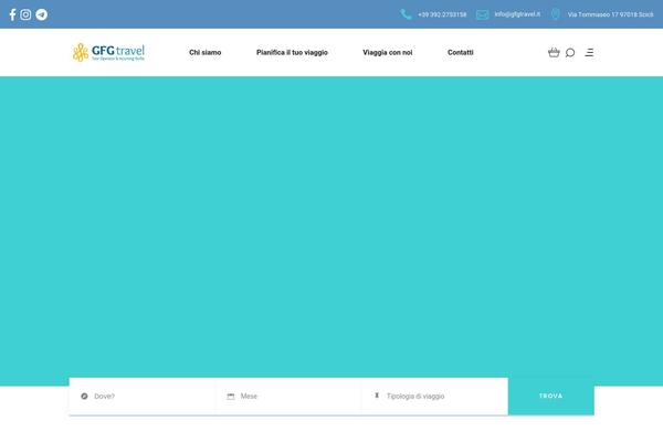 gfgtravel.it site used SetSail