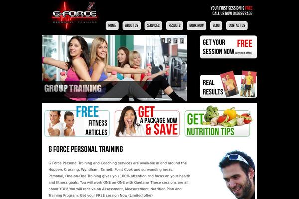 gforcetraining.com.au site used Gft