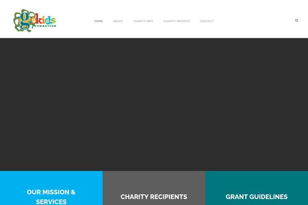 Infinite theme site design template sample