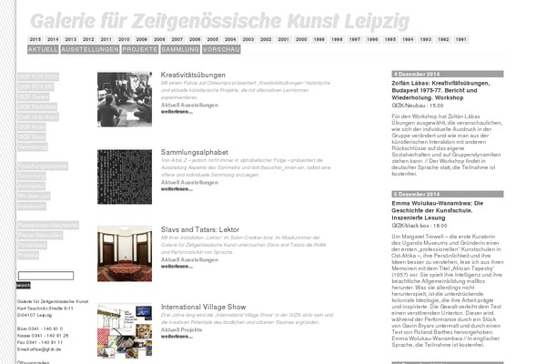 gfzk.de site used Gfzk