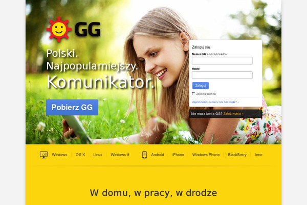 Gg theme site design template sample