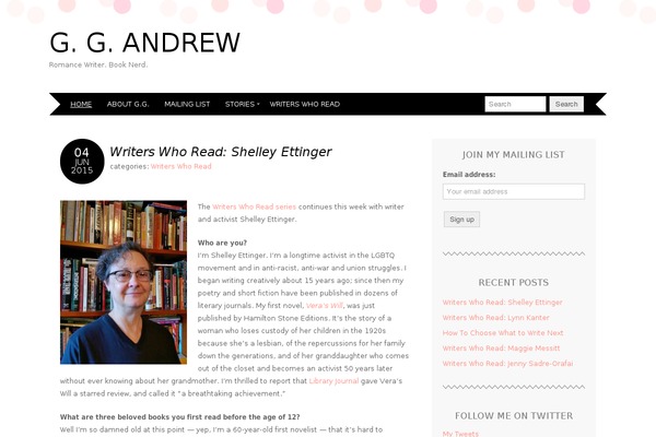 Adelle theme site design template sample