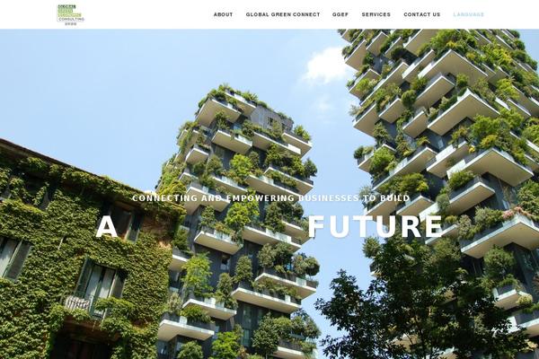 OnePress theme site design template sample