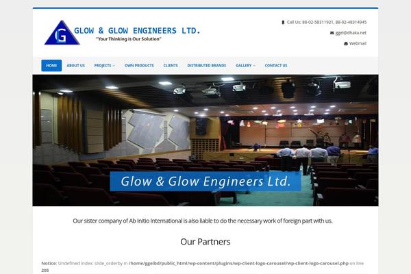 Site using Client Logo Carousel plugin