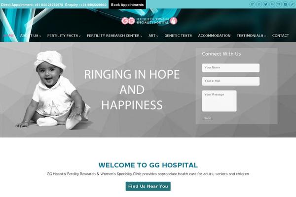 Site using Live Composer Page Builder plugin