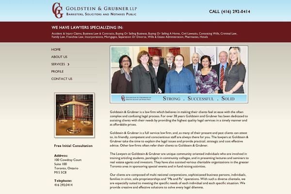 gglawyers.ca site used Gglawyers
