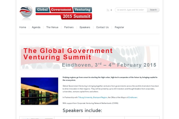 Evento theme site design template sample