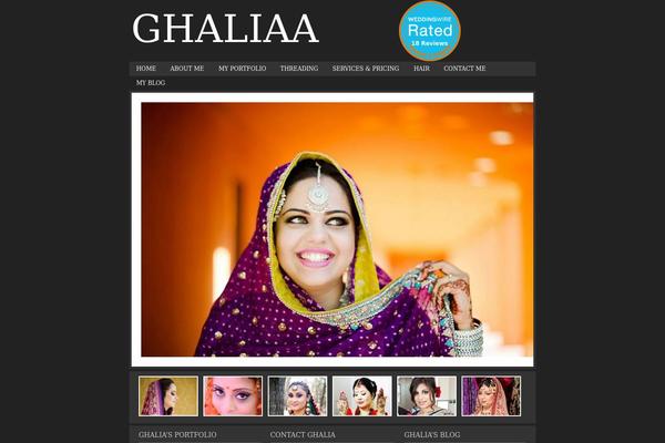Landscape theme site design template sample