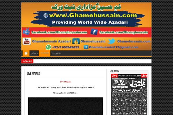 Sahifa theme site design template sample