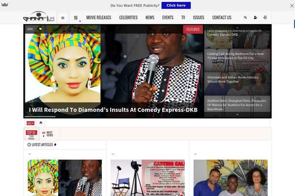 ghanafilmindustry.com site used Gfi
