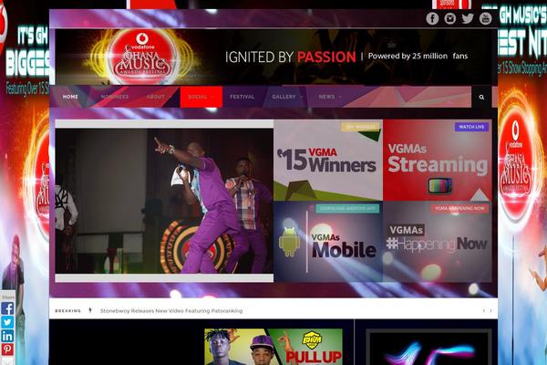 ghanamusicawards.com site used Urbanmag