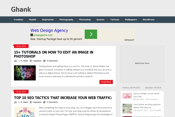 Site using Penci-pennews-review plugin