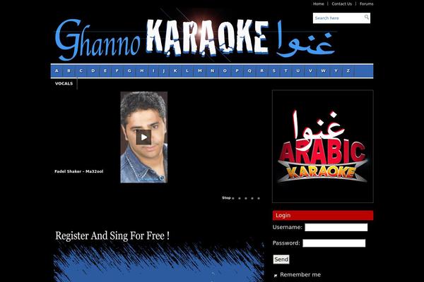 Video theme site design template sample
