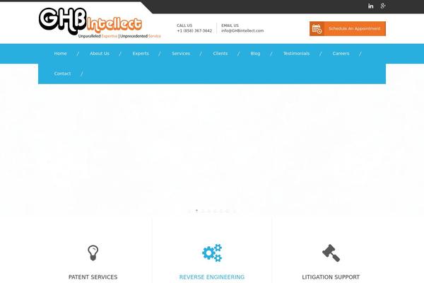 Salient theme site design template sample