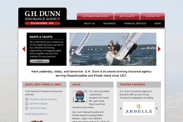 gh-dunn theme websites examples