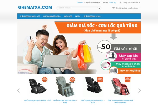 Paradise theme site design template sample