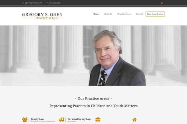 Thelaw theme site design template sample