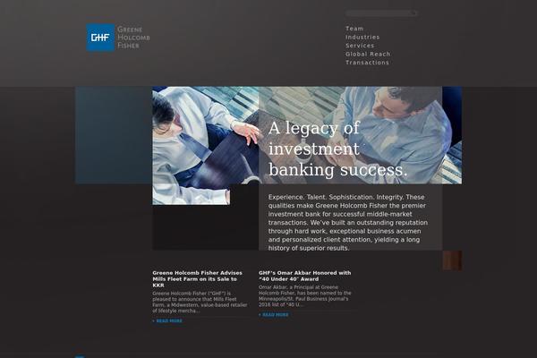 ghf theme websites examples
