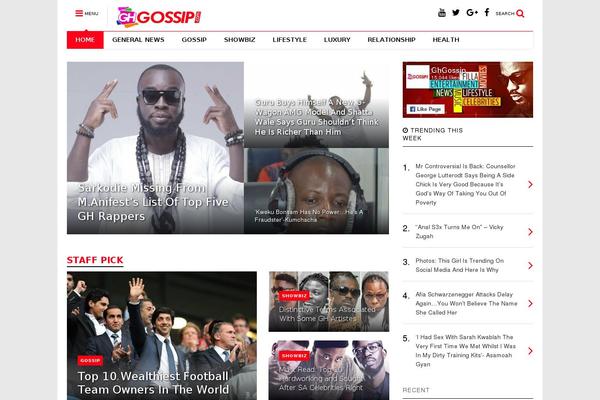 CheerUp theme site design template sample