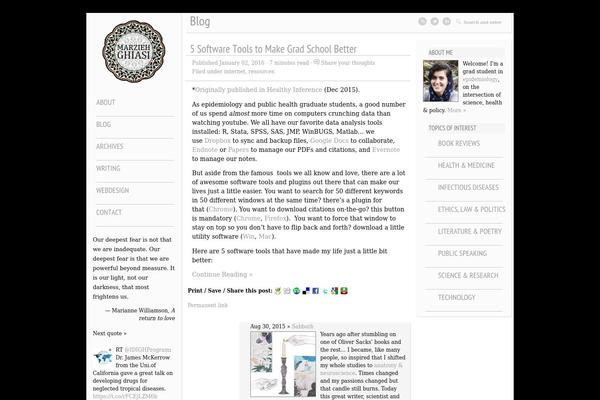 Clear theme site design template sample