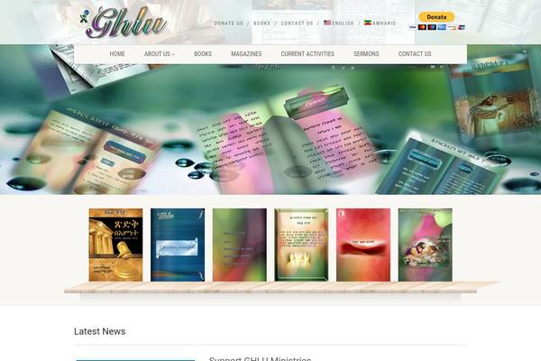 Nativechurch-child theme site design template sample