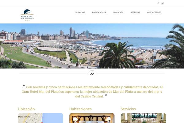 Mexin theme site design template sample