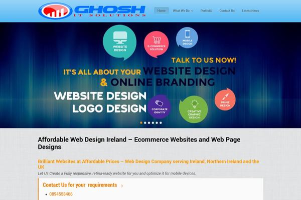 Souffle theme site design template sample