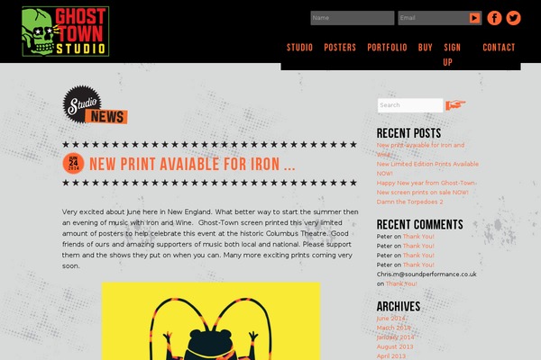 Site using AJAX Contact plugin