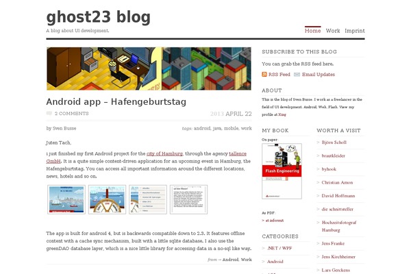Vigilance theme site design template sample