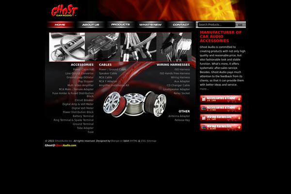 Ghost Theme theme site design template sample